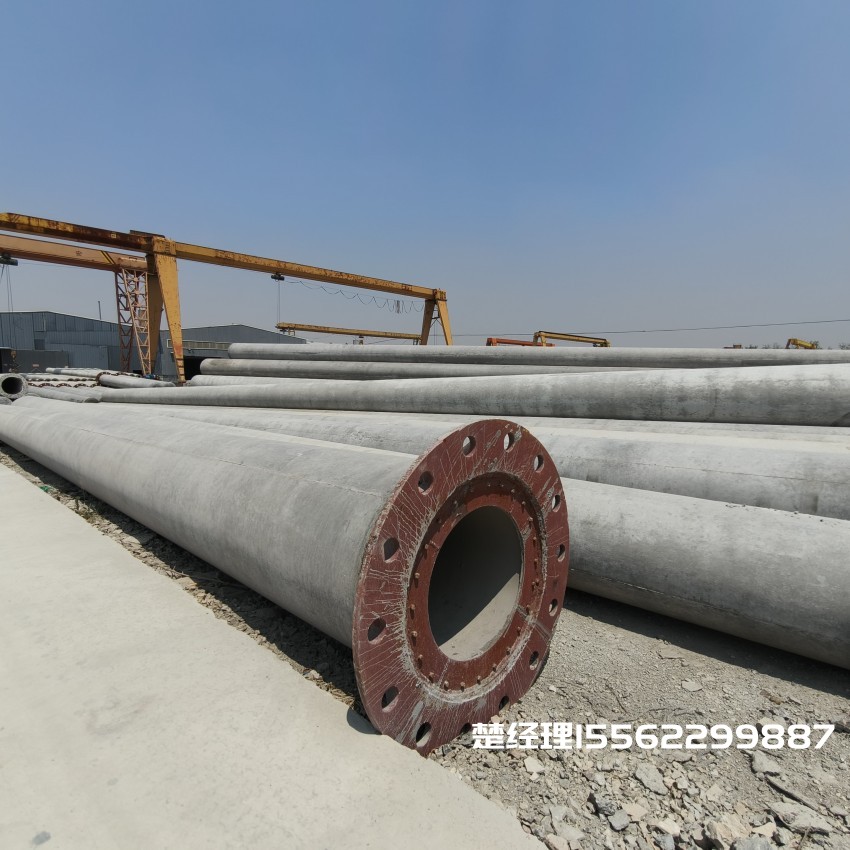 福州12米无拉线电杆